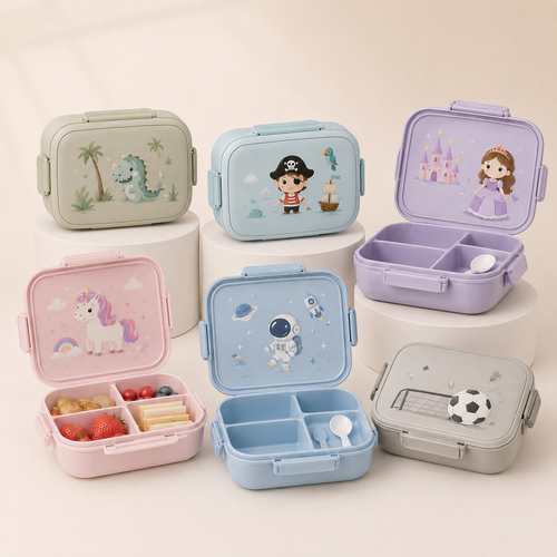 Collection KidaBox KidaTool – Dino, Pirate, Princesse, Licorne, Cosmonaute et Foot